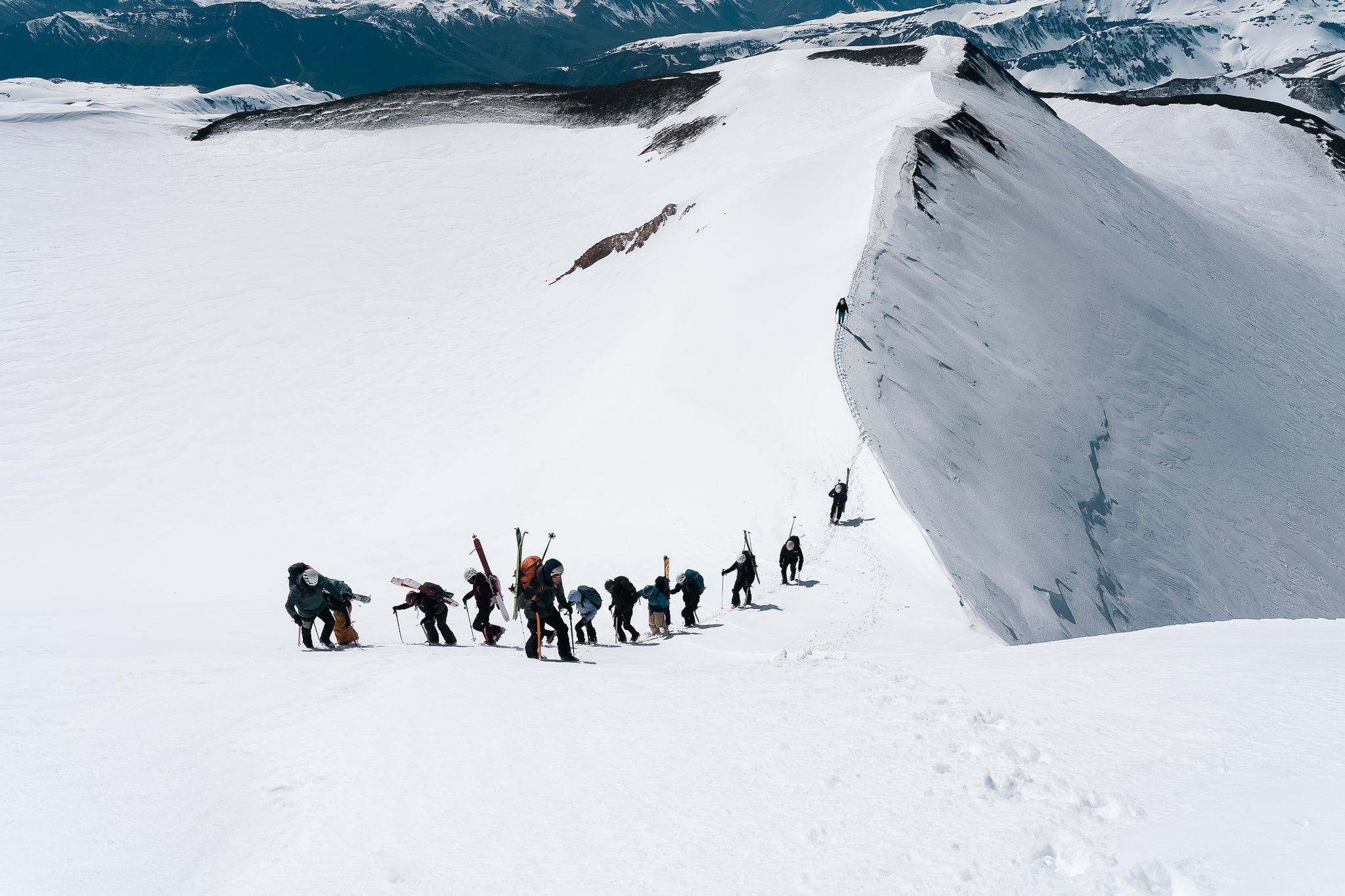 Ascenso Volcán Nevados de Chillán